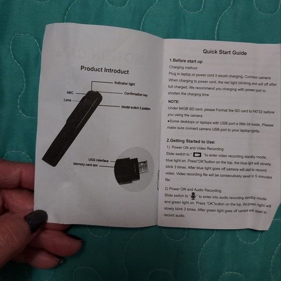 Mini Spy body camera HD1080P NEW DVGD - Picture 4 of 14